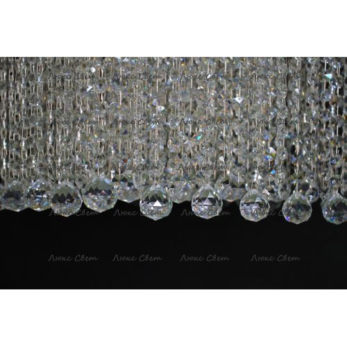 Люстра Квадрат гамма 53 см шар 30 мм  в Химках Гусь Хрустальный