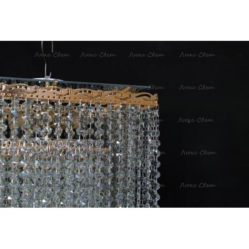 Люстра Квадрат гамма 53 см шар 30 мм  в Химках Гусь Хрустальный