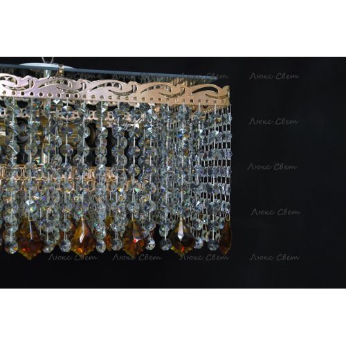 Люстра Квадрат Гамма дубик чайный  в Химках Гусь Хрустальный