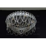 Люстра Люстра Водоворот Ажур, диаметр 450 мм, серебро, Люстры Гусь Хрустальный Люстра Люстра Водоворот Ажур, диаметр 450 мм, серебро, Люстры Гусь Хрустальный