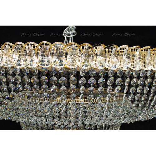 Люстра Водопад камень обтикон в Химках Гусь Хрустальный