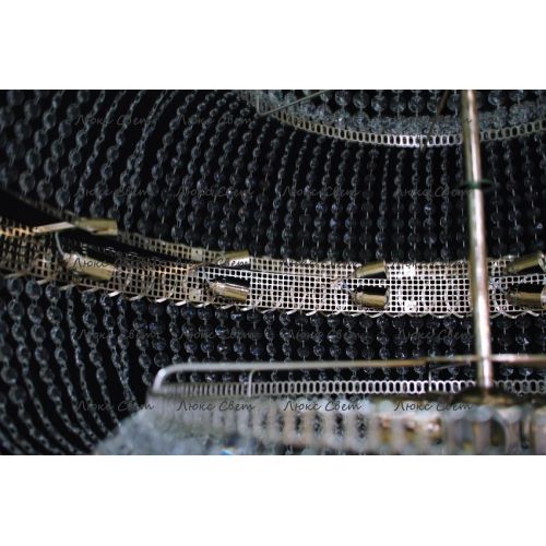 Люстра Водопад камень обтикон в Химках Гусь Хрустальный