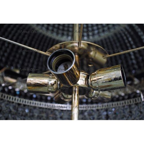 Люстра Водопад камень обтикон в Химках Гусь Хрустальный