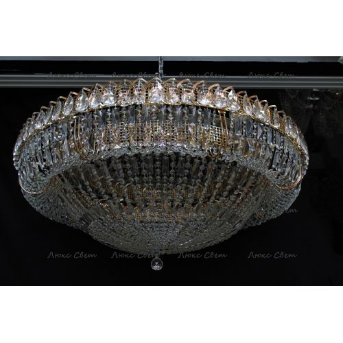 Люстра Кольцо Купол 2 - 1000 мм в Химках Гусь Хрустальный