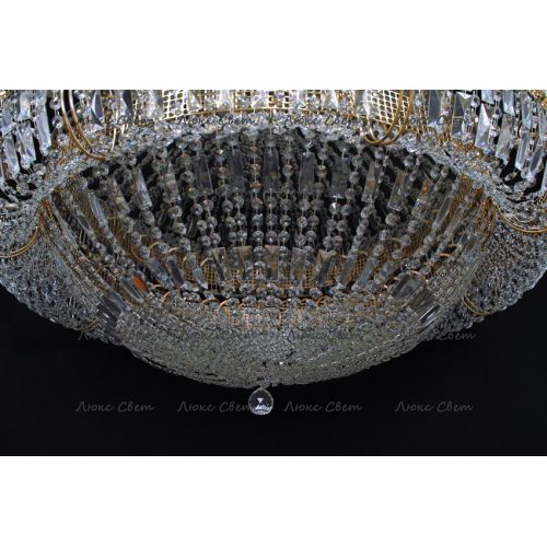 Люстра Кольцо Купол 2 - 1000 мм в Химках Гусь Хрустальный