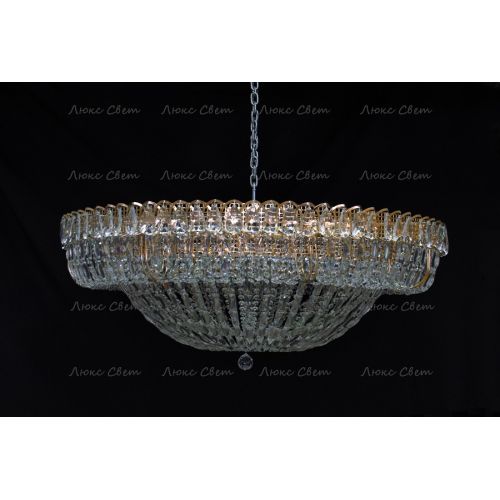 Люстра Кольцо купол 2 - 1000 мм пластина  в Химках Гусь Хрустальный