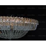 Люстра Кольцо купол 2 - 1000 мм пластина  в Химках