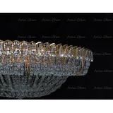 Люстра Кольцо купол 2 - 1000 мм пластина  в Химках