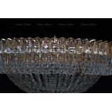 Люстра Кольцо купол 2 - 1000 мм пластина  в Химках