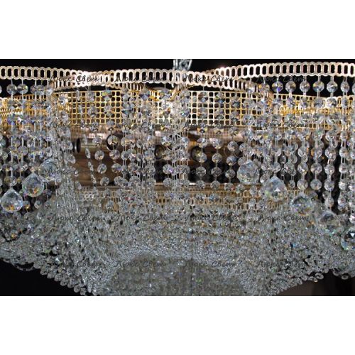 Люстра Лотос 1500 мм в Химках Гусь Хрустальный