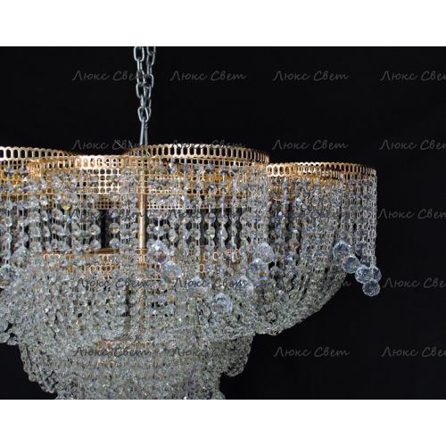 Люстра Лотос 1000 мм  в Химках Гусь Хрустальный