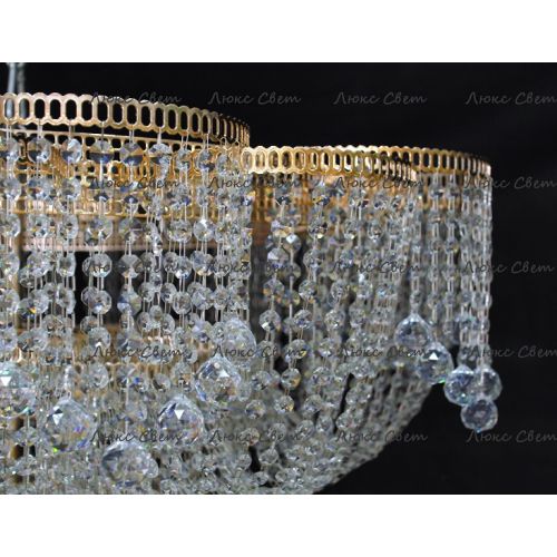 Люстра Лотос 1000 мм  в Химках Гусь Хрустальный