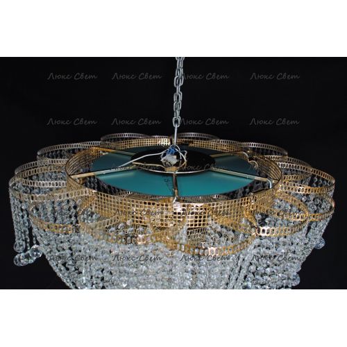 Люстра Лотос 1000 мм  в Химках Гусь Хрустальный