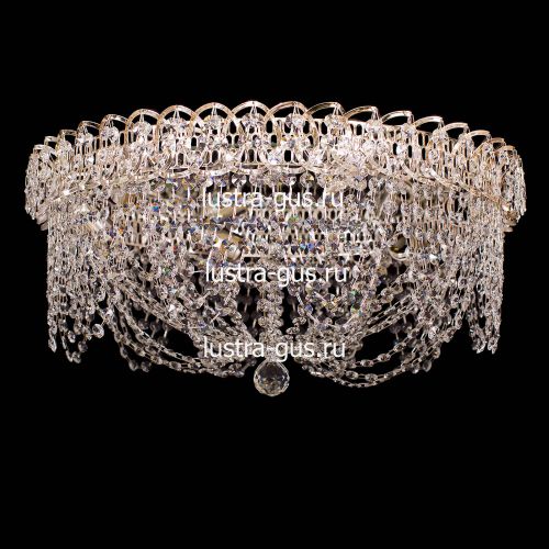 Люстра Адель, диаметр 450 мм, цвет золото, Люстры Гусь Хрустальный