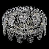 Люстра Алиса, диаметр 600 мм, цвет серебро, Люстры Гусь Хрустальный Люстра Алиса, диаметр 600 мм, цвет серебро, Люстры Гусь Хрустальный