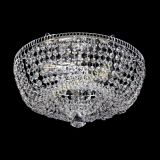 Люстра Анжела Купол конус, диаметр - 350 мм, цвет - серебро, Люстры Гусь Хрустальный Люстра Анжела Купол конус, диаметр - 350 мм, цвет - серебро, Люстры Гусь Хрустальный