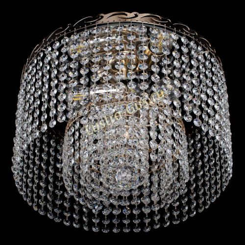 Люстра Анжелика 3 лампы + низ 1 в Химках Гусь Хрустальный