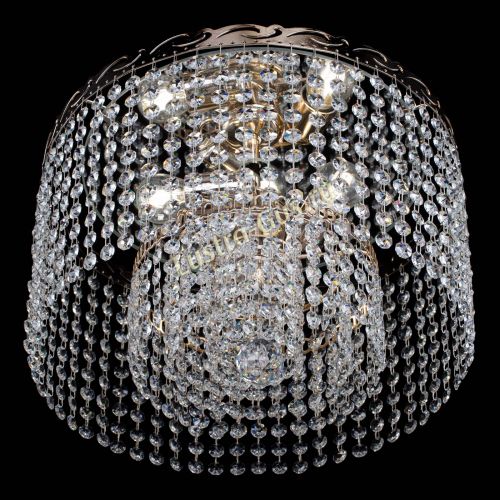 Люстра Анжелика 3 лампы + низ 1 в Химках Гусь Хрустальный