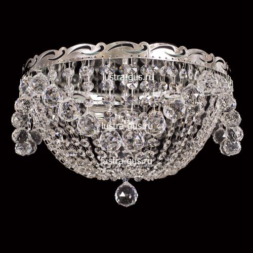 Люстра Анжелика 3 лампы шар 30 мм в Химках Гусь Хрустальный