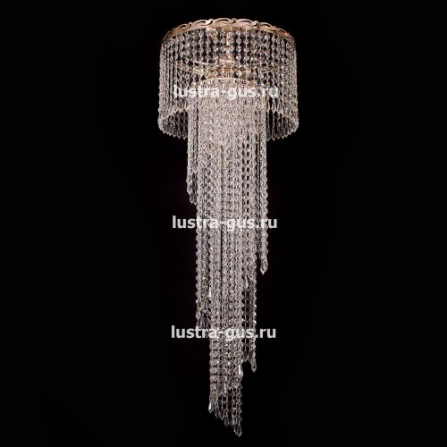 Люстра Анжелика +низ винтажом в Химках Гусь Хрустальный