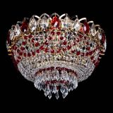 Люстра Астра Ажур красная в Химках