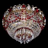 Люстра Астра Ажур красная в Химках