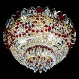 Люстра Астра Ажур красная в Химках