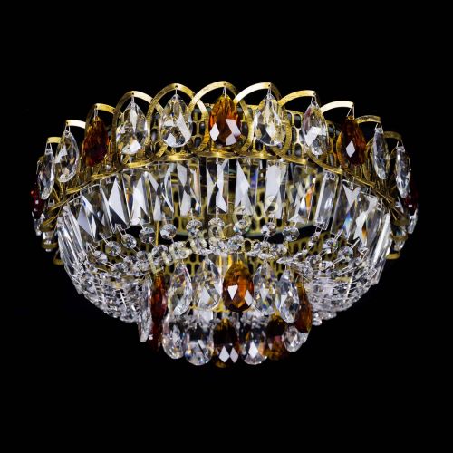 Люстра Астра Бутон №1 чайная под бронзу в Химках Гусь Хрустальный