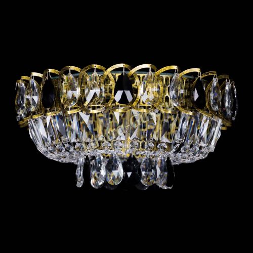 Люстра Астра Бутон №1 черная под бронзу в Химках Гусь Хрустальный