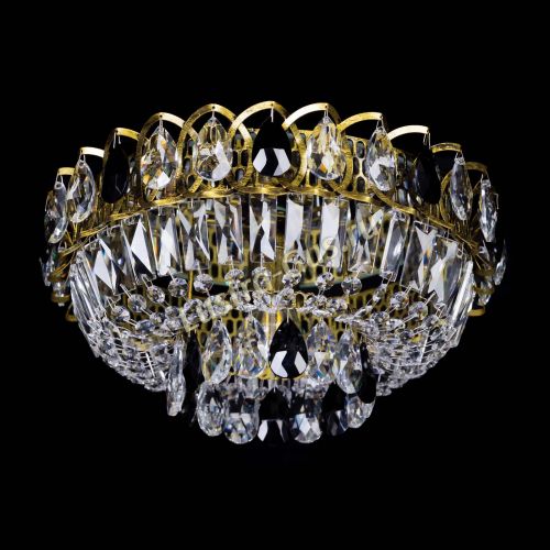 Люстра Астра Бутон №1 черная под бронзу в Химках Гусь Хрустальный