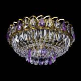 Люстра Астра Бутон №1 фиолетовая под бронзу в Химках