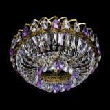 Люстра Астра Бутон №1 фиолетовая под бронзу в Химках