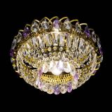 Люстра Астра Бутон №1 фиолетовая под бронзу в Химках