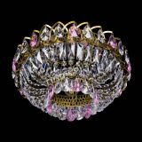 Люстра Астра Бутон №1 розовая под бронзу в Химках