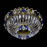 Люстра Астра Бутон №1 синяя под бронзу в Химках