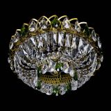 Люстра Астра Бутон №1 зеленая под бронзу в Химках