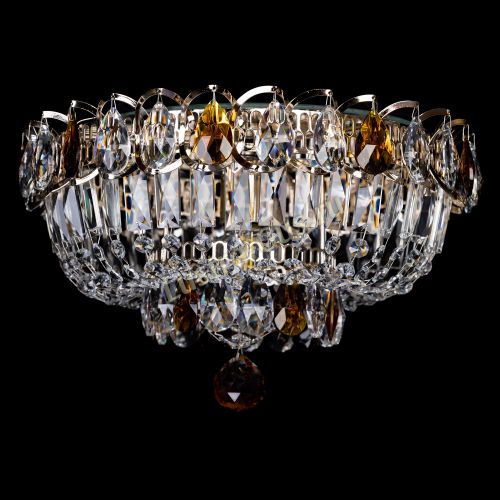 Люстра Астра Бутон №1 с шаром чайная в Химках Гусь Хрустальный