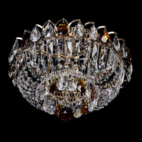 Люстра Астра Бутон №1 с шаром чайная в Химках Гусь Хрустальный