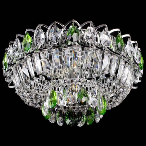 Люстра Астра Бутон №1 зеленая в Химках Гусь Хрустальный