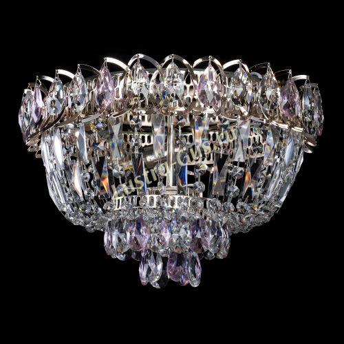 Люстра Астра Бутон №2 розовая в Химках Гусь Хрустальный