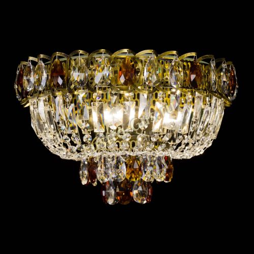 Люстра Астра Бутон №3 чайная под бронзу в Химках Гусь Хрустальный