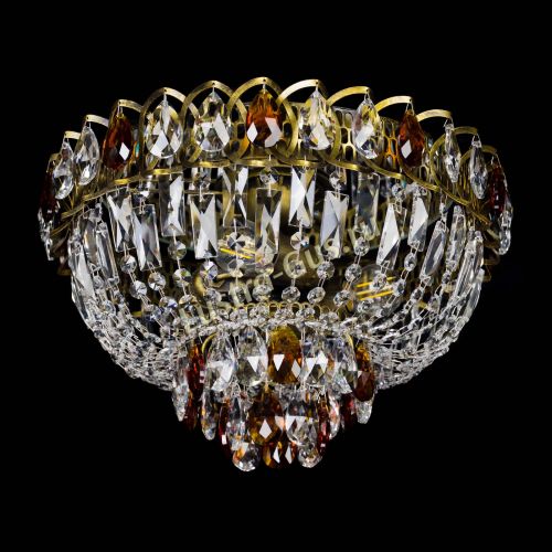 Люстра Астра Бутон №3 чайная под бронзу в Химках Гусь Хрустальный