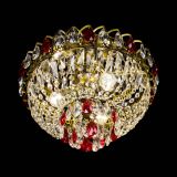 Люстра Астра Бутон №3 красная под бронзу в Химках Люстра Астра Бутон №3 красная под бронзу в Химках