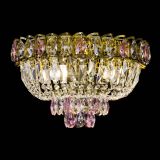 Люстра Астра Бутон №3 розовая под бронзу в Химках