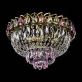 Люстра Астра Бутон №3 розовая под бронзу в Химках