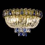 Люстра Астра Бутон №3 синяя под бронзу в Химках