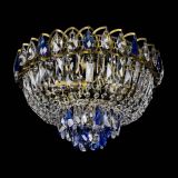 Люстра Астра Бутон №3 синяя под бронзу в Химках