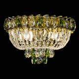 Люстра Астра Бутон №3 зеленая под бронзу в Химках