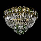 Люстра Астра Бутон №3 зеленая под бронзу в Химках