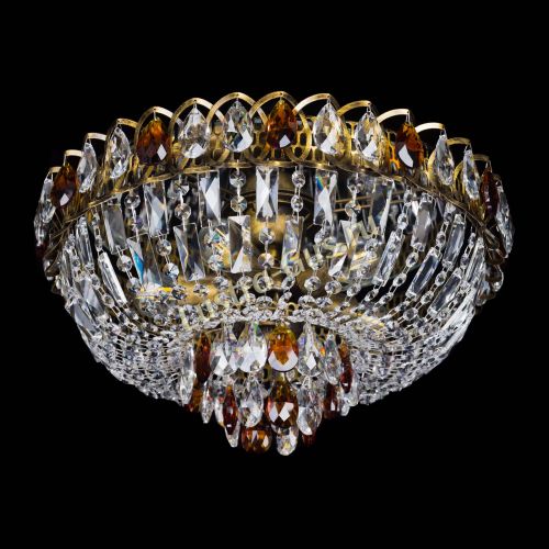 Люстра Астра Бутон №5 чайная под бронзу в Химках Гусь Хрустальный